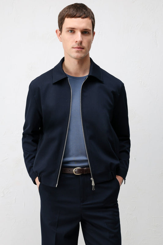 Antioch Men's Jacket with Elastic Waistband