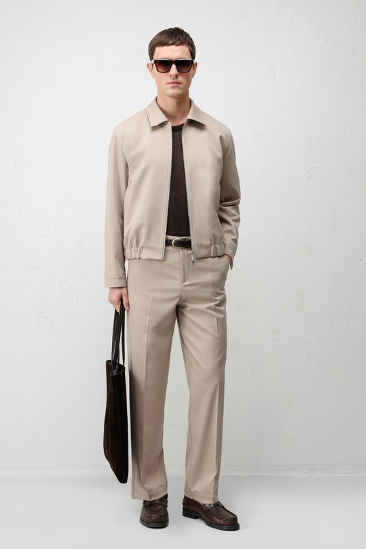 Antioch Men's Jacket with Elastic Waistband