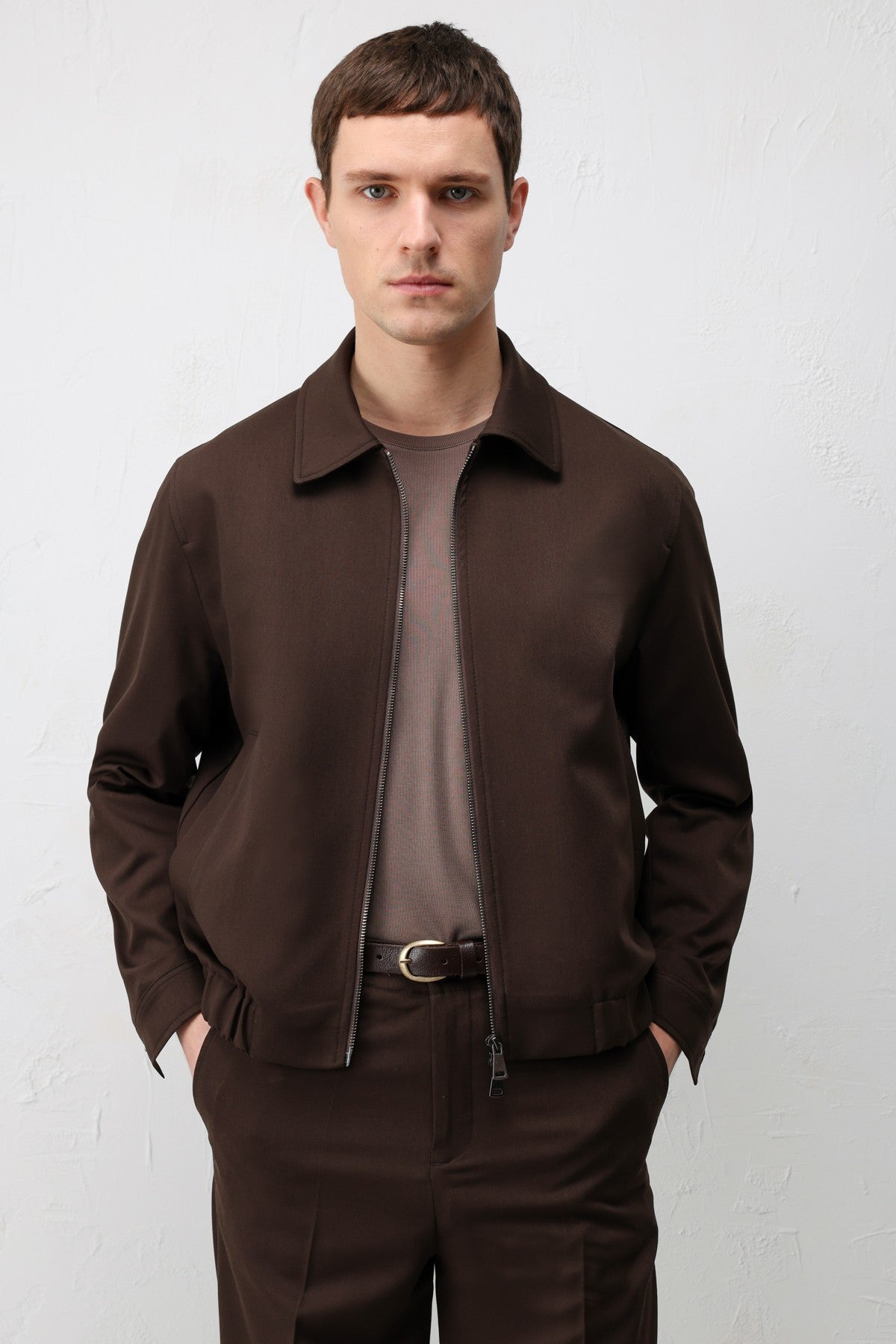 Antioch Men's Jacket with Elastic Waistband