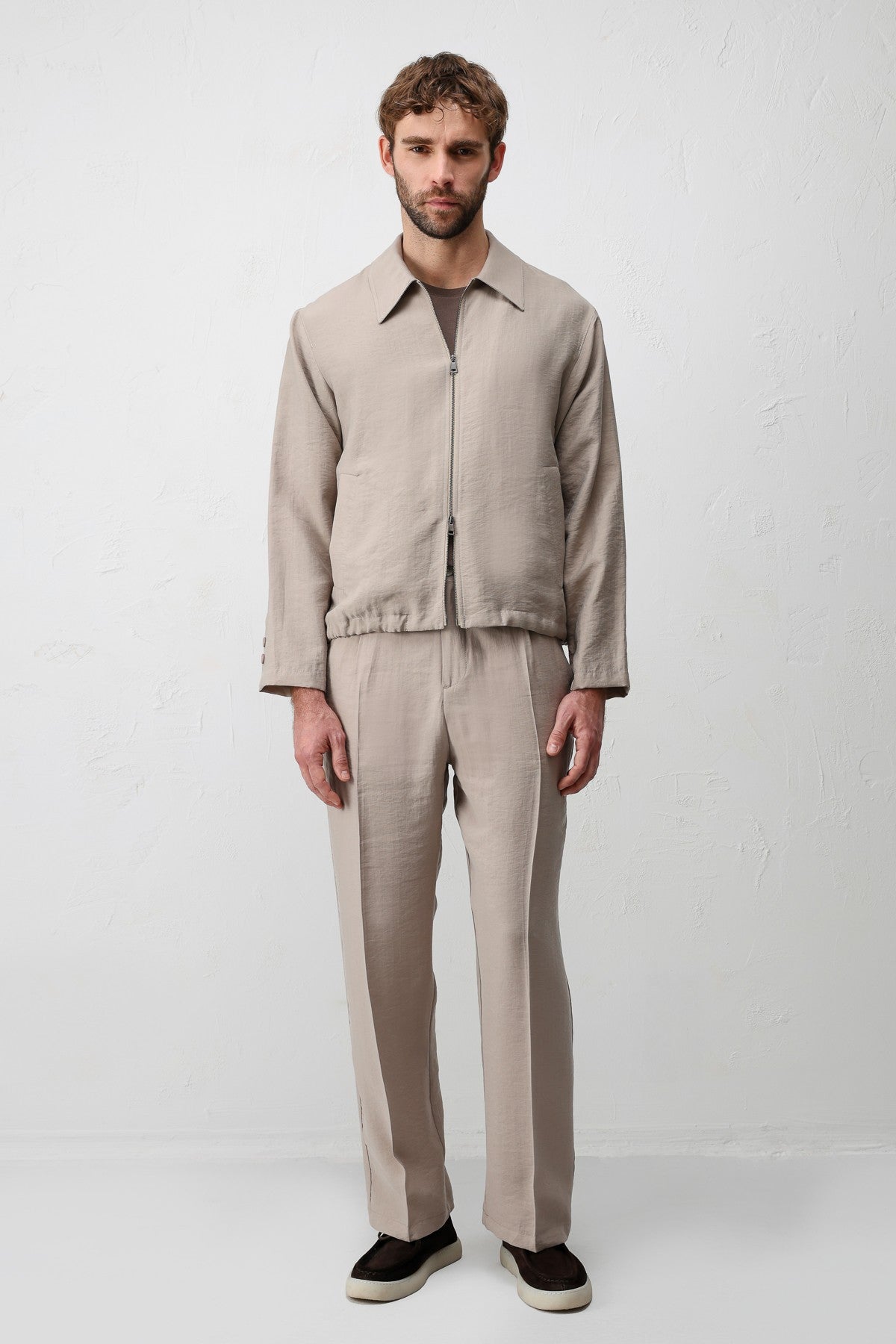 Men's Summer Jacket with Lyocell Blend