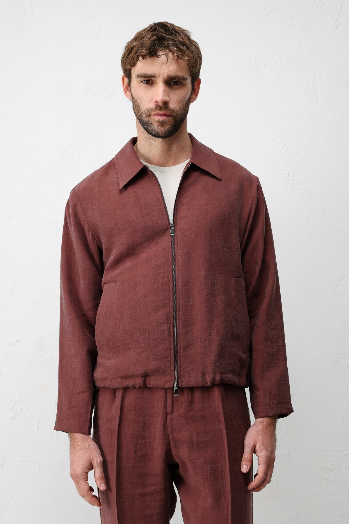 Men's Summer Jacket with Lyocell Blend