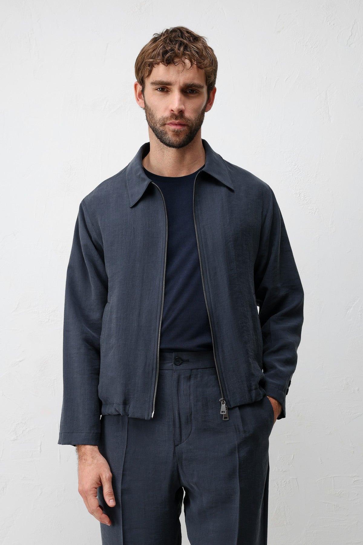Antioch Lyocell-Blend Summer Men's Jacket