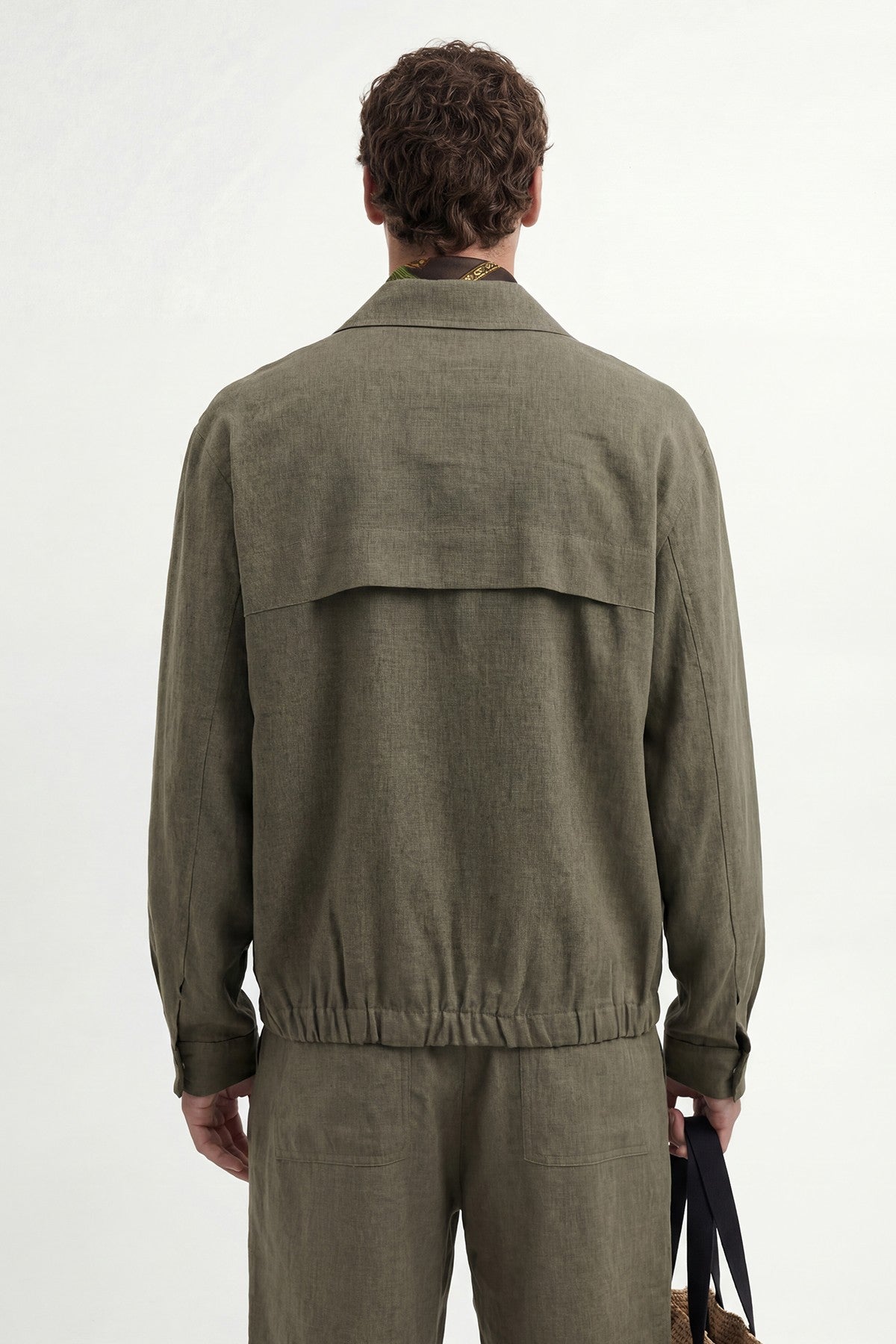 Linen-Blend Summer Jacket