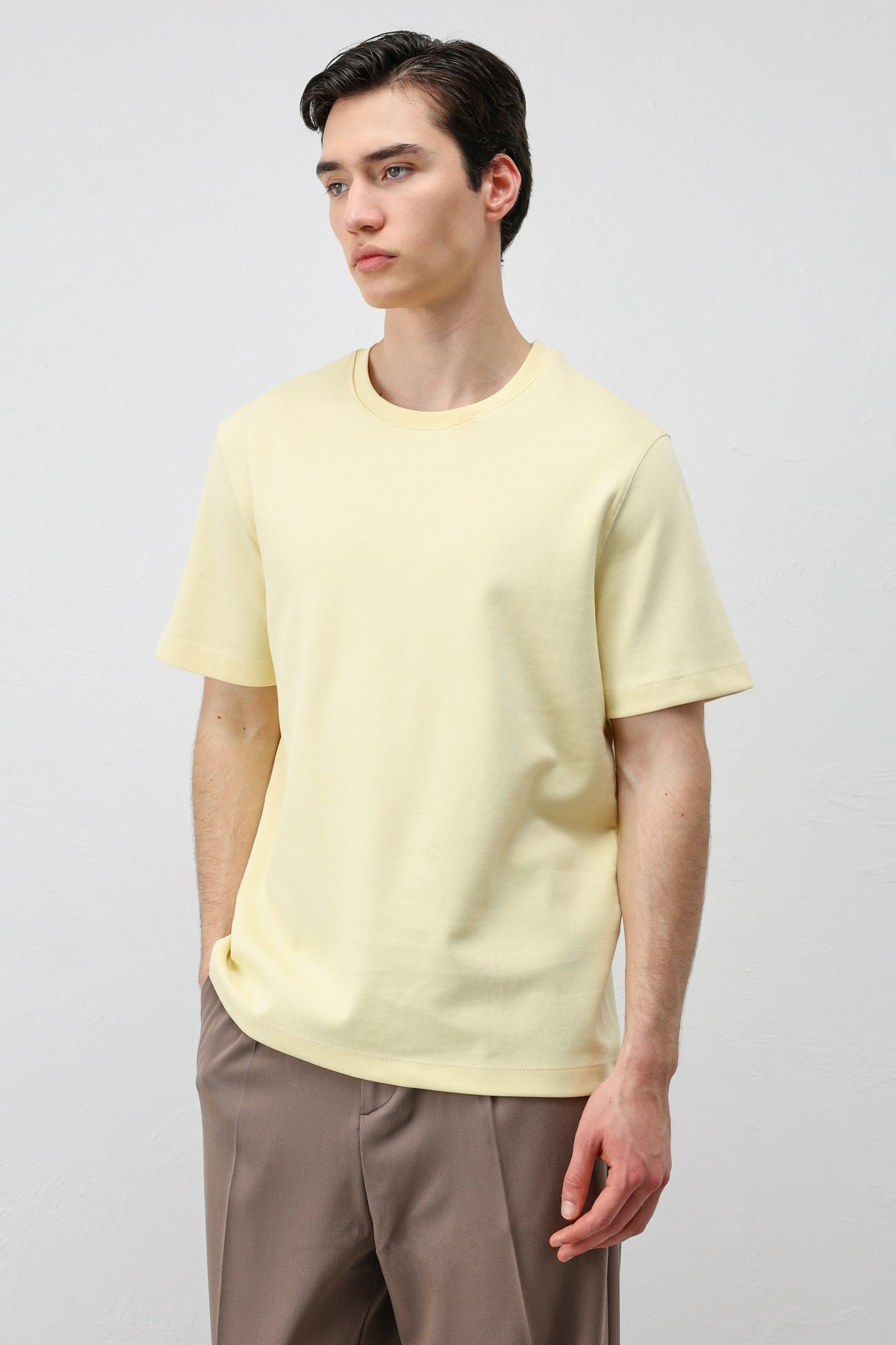 Regular Fit Basic Men's T-Shirt