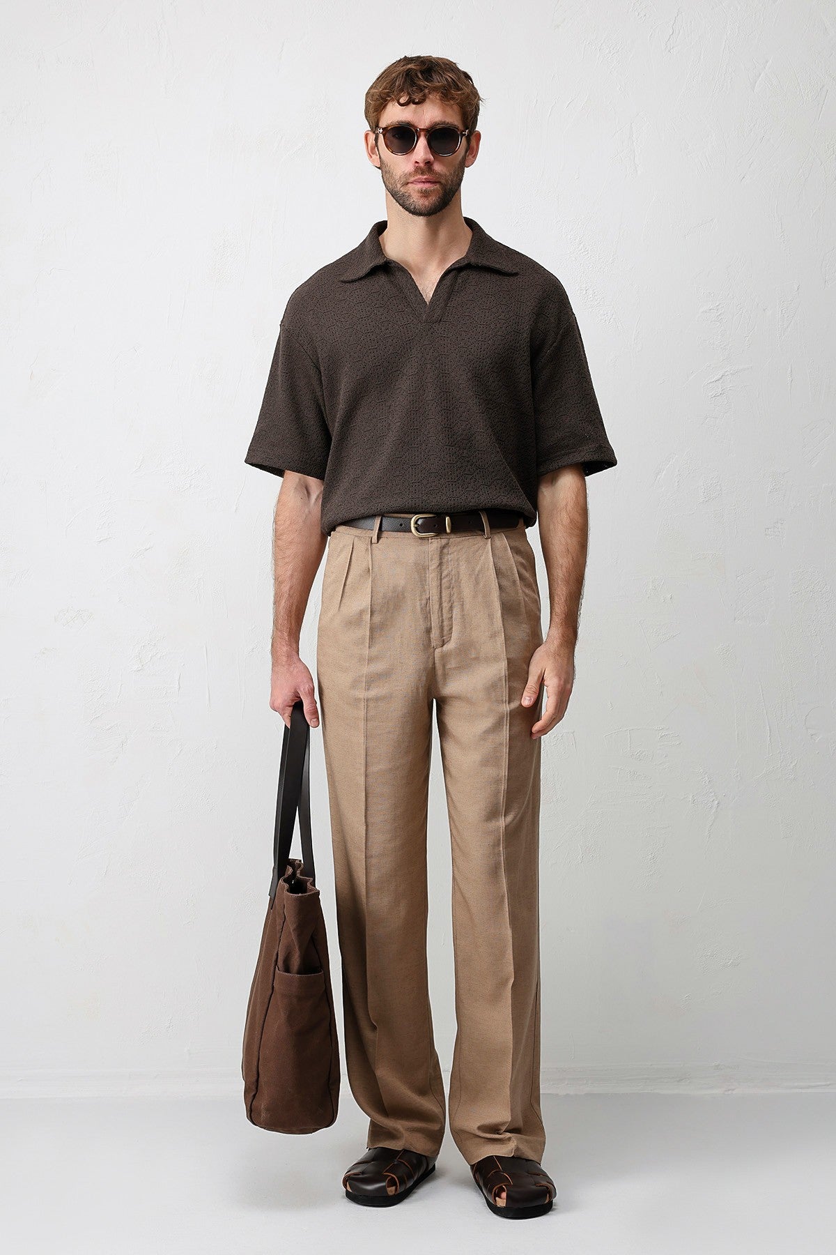 Antioch Knitted-Textured Men's T-Shirt
