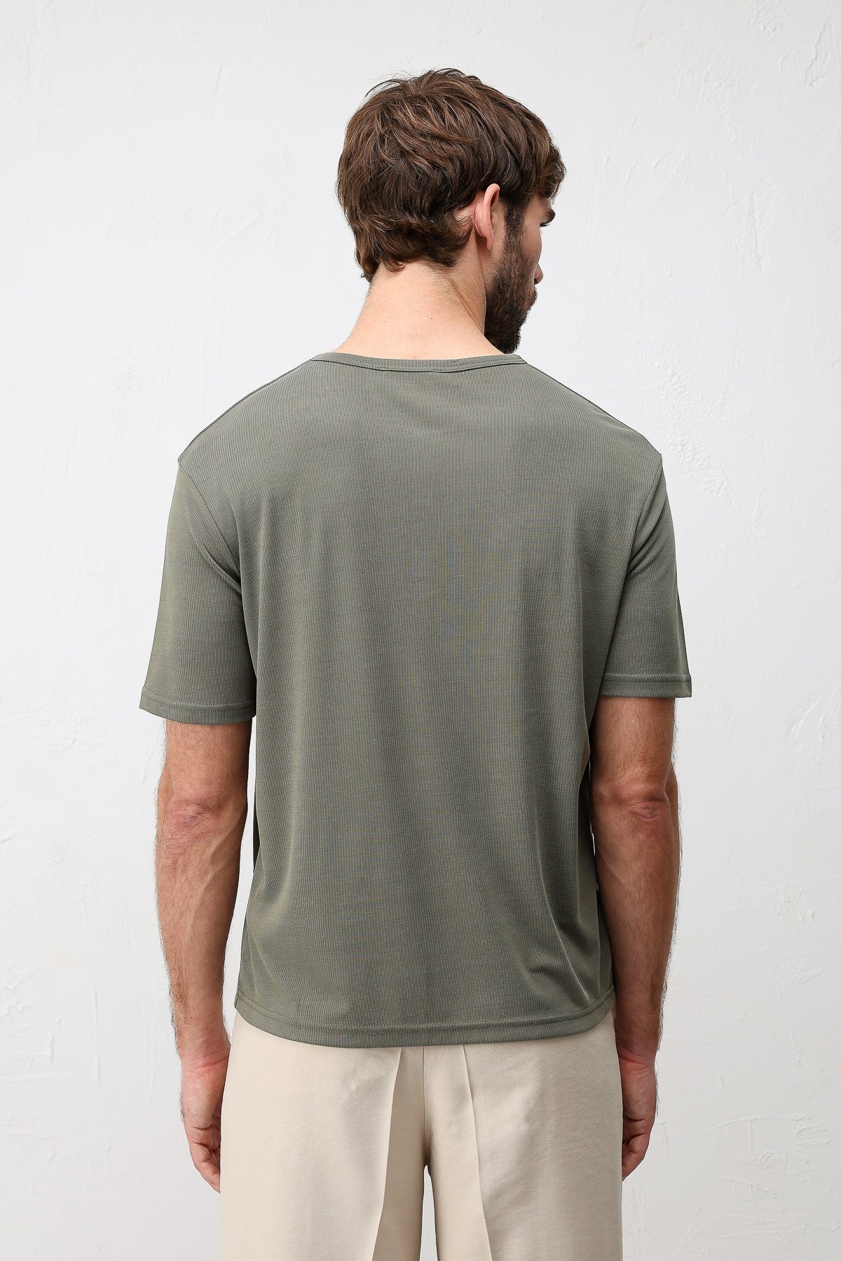 Men's Button-Down Collar T-Shirt