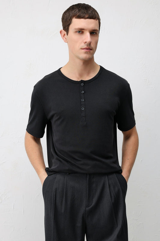 Antioch Button-Down Collar Men's T-Shirt