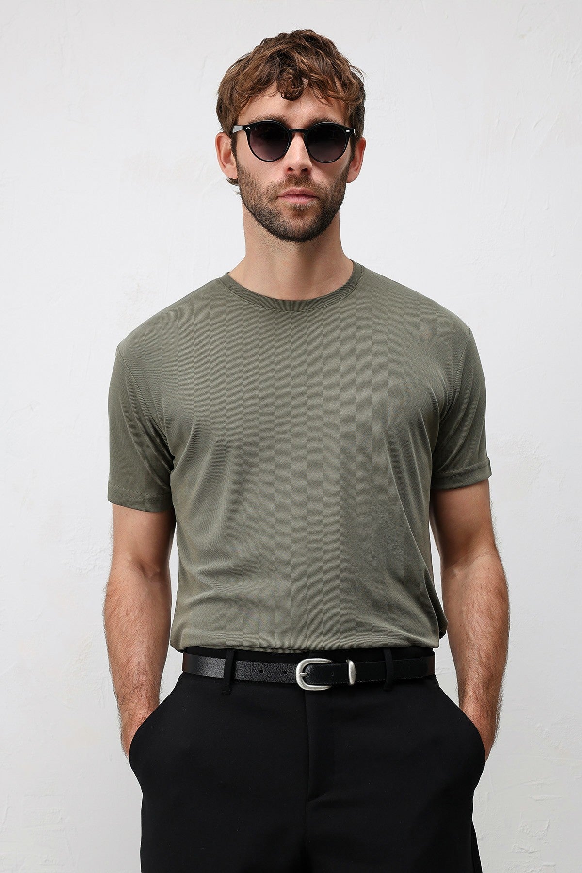 Premium Textured Men's T-Shirt