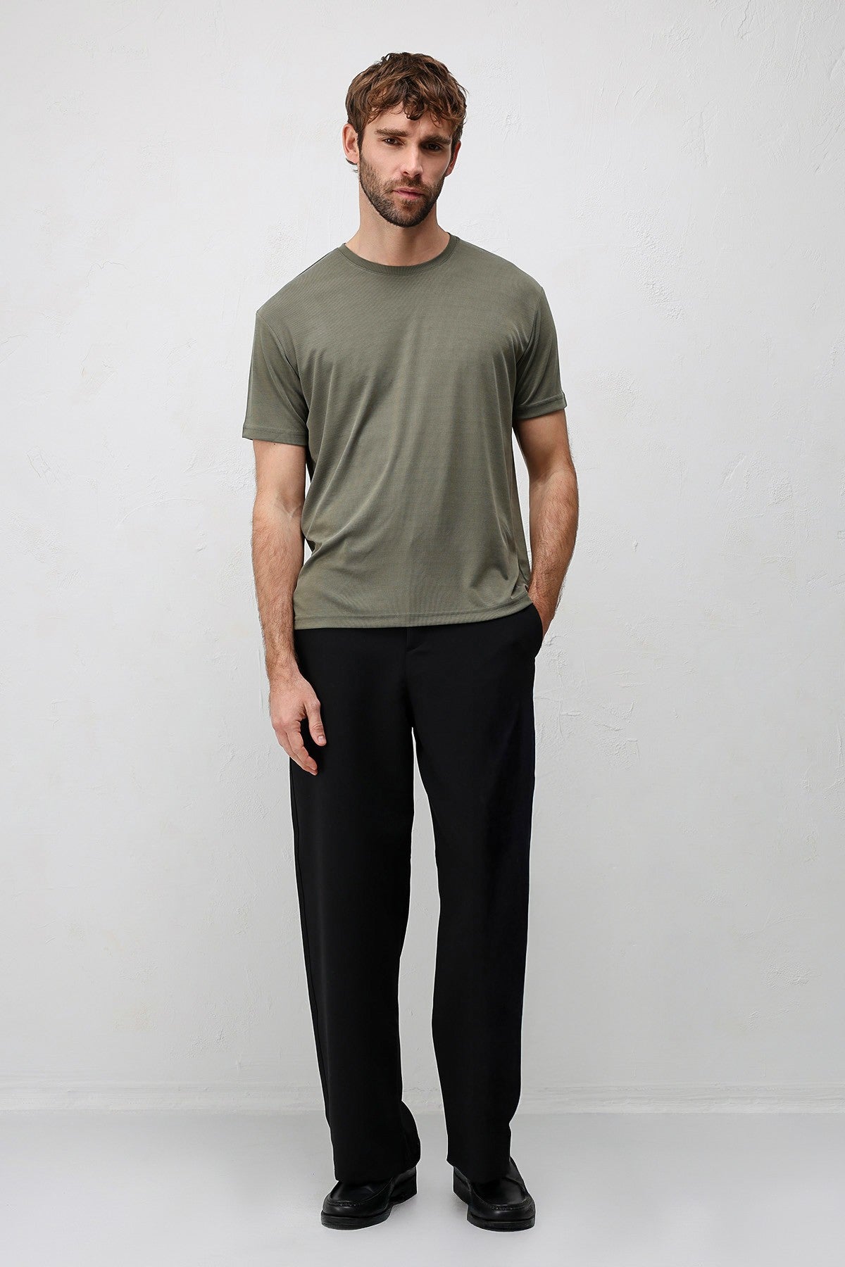 Premium Textured Men's T-Shirt