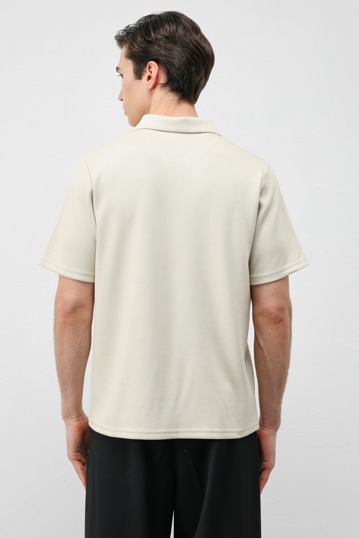 Antioch Basic Polo-Neck Men's T-Shirt