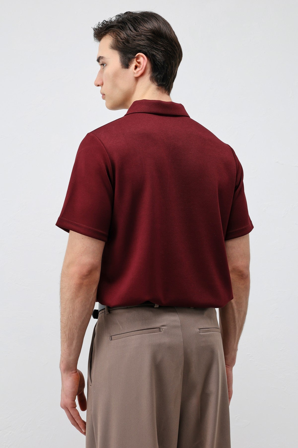 Antioch Basic Polo-Neck Men's T-Shirt