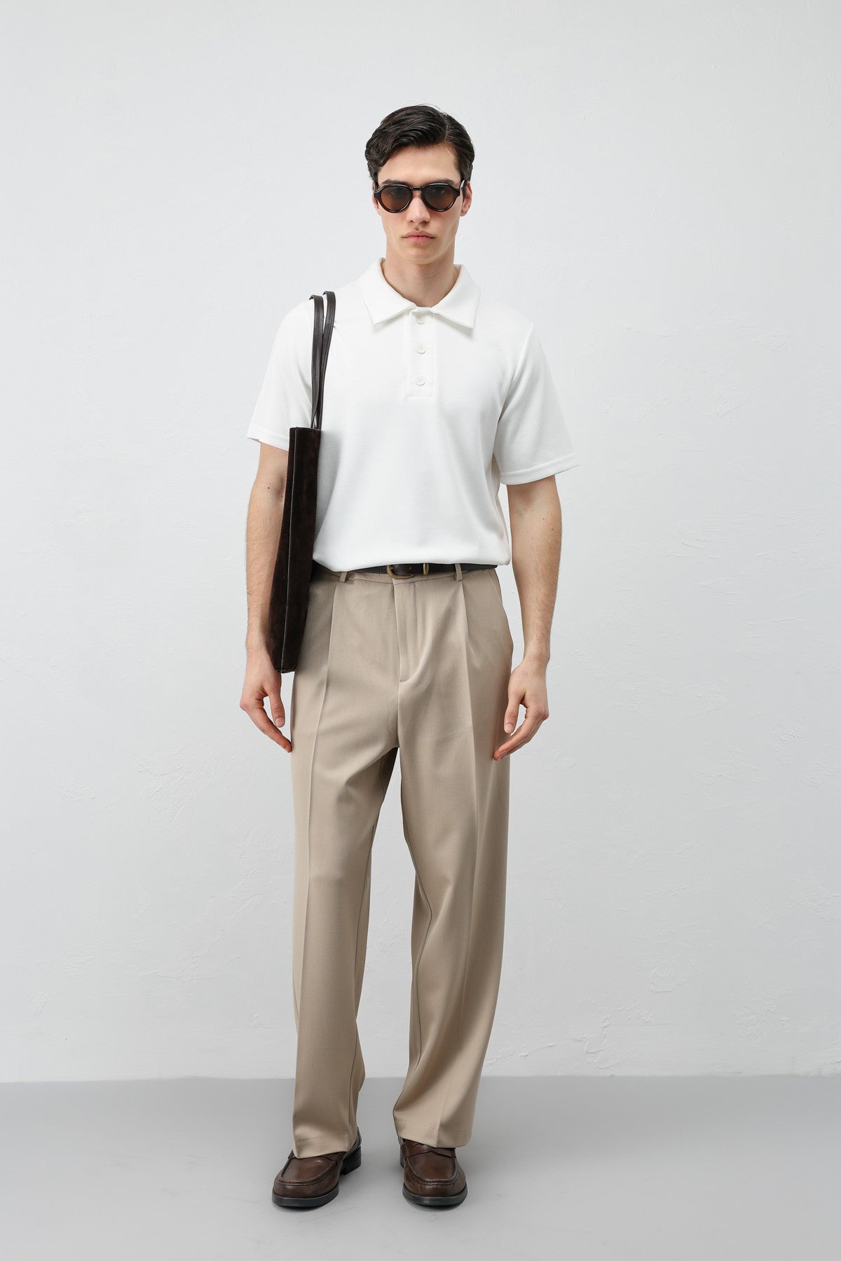 Antioch Basic Polo-Neck Men's T-Shirt