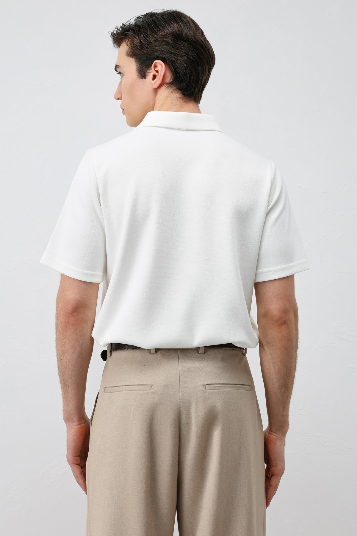 Antioch Basic Polo-Neck Men's T-Shirt