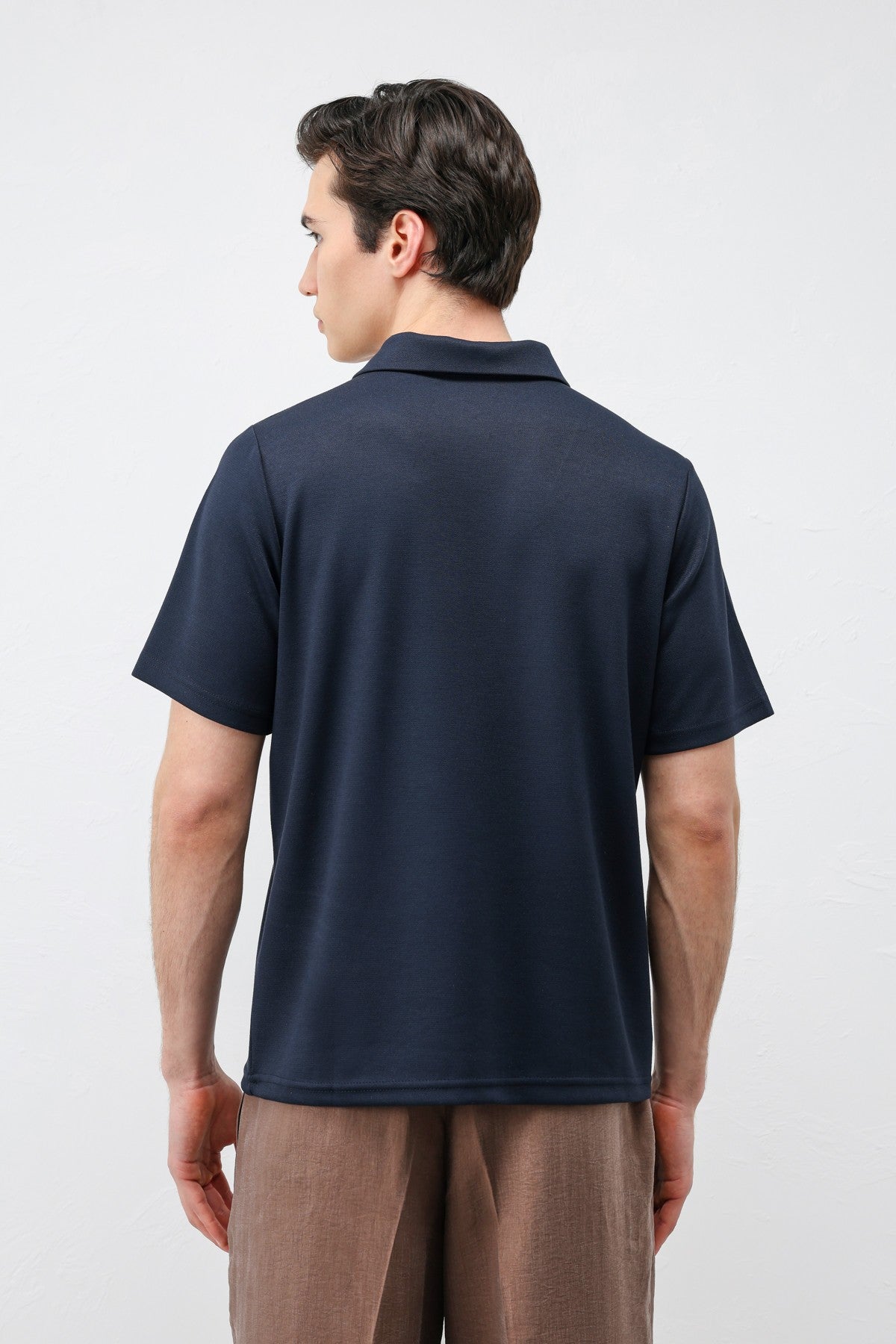 Antioch Basic Polo-Neck Men's T-Shirt