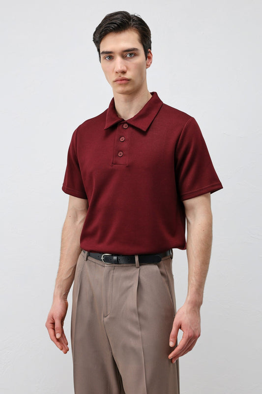 Antioch Basic Polo-Neck Men's T-Shirt