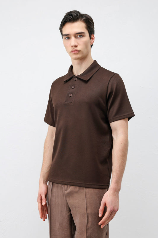 Antioch Basic Polo-Neck Men's T-Shirt
