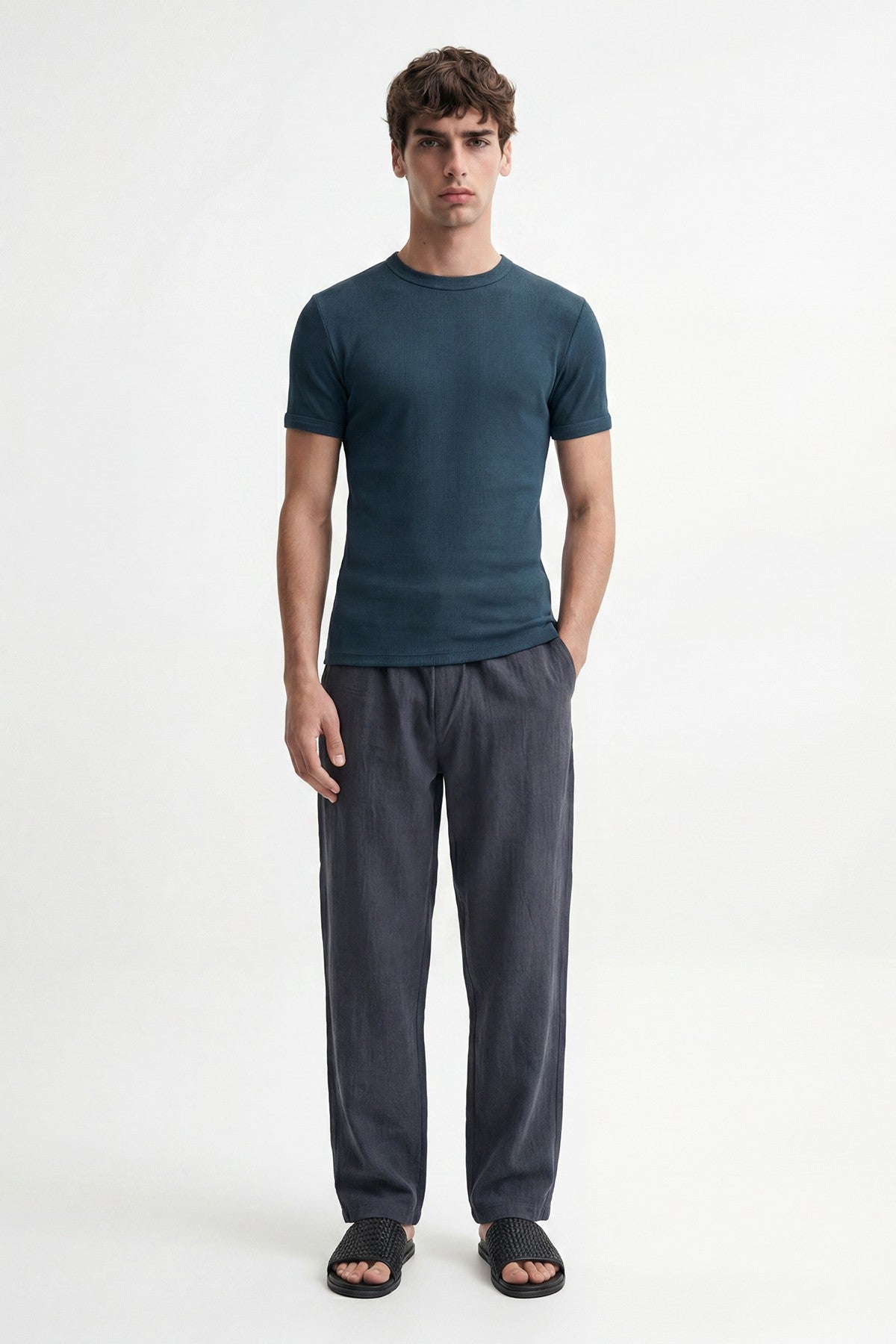 Textured Men's T-Shirt