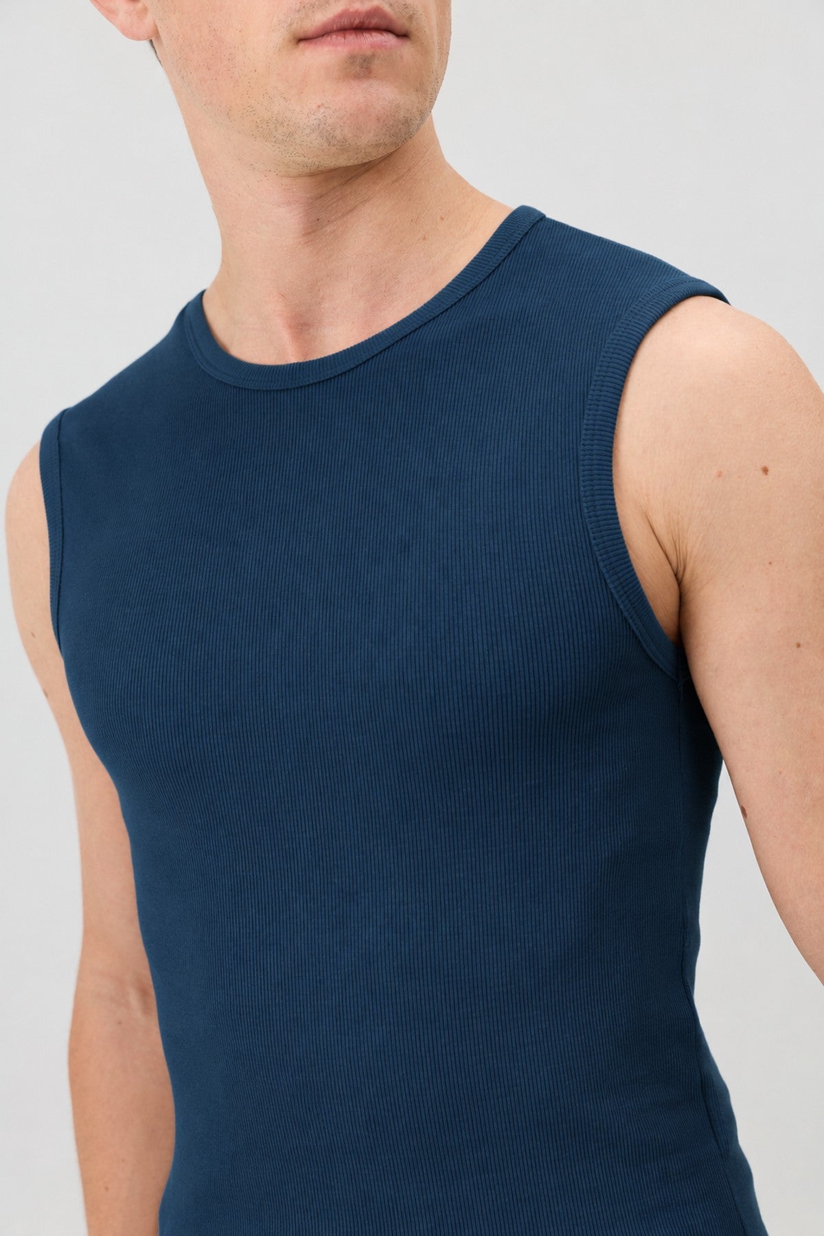 Cotton Sleeveless Men's T-Shirt