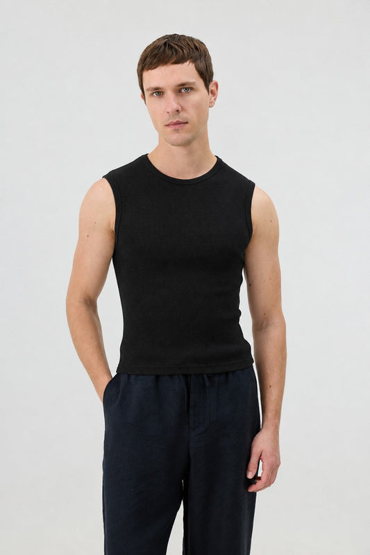Cotton Sleeveless Men's T-Shirt