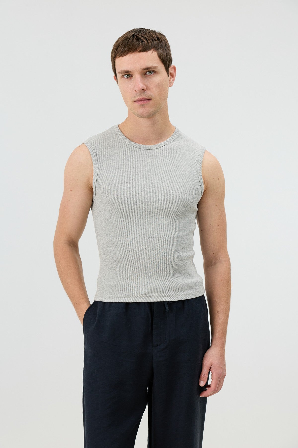 Cotton Sleeveless Men's T-Shirt