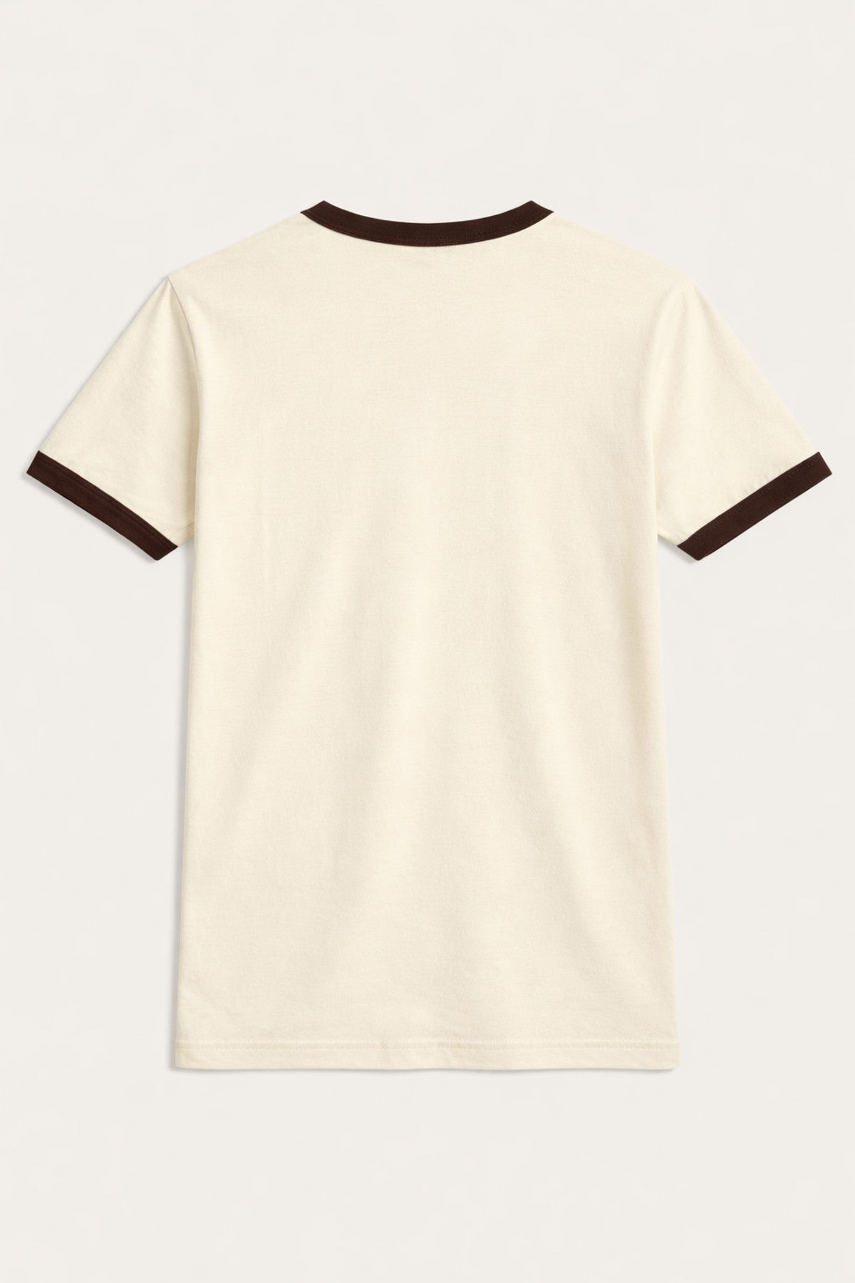 Men's T-Shirt with Contrast Collar