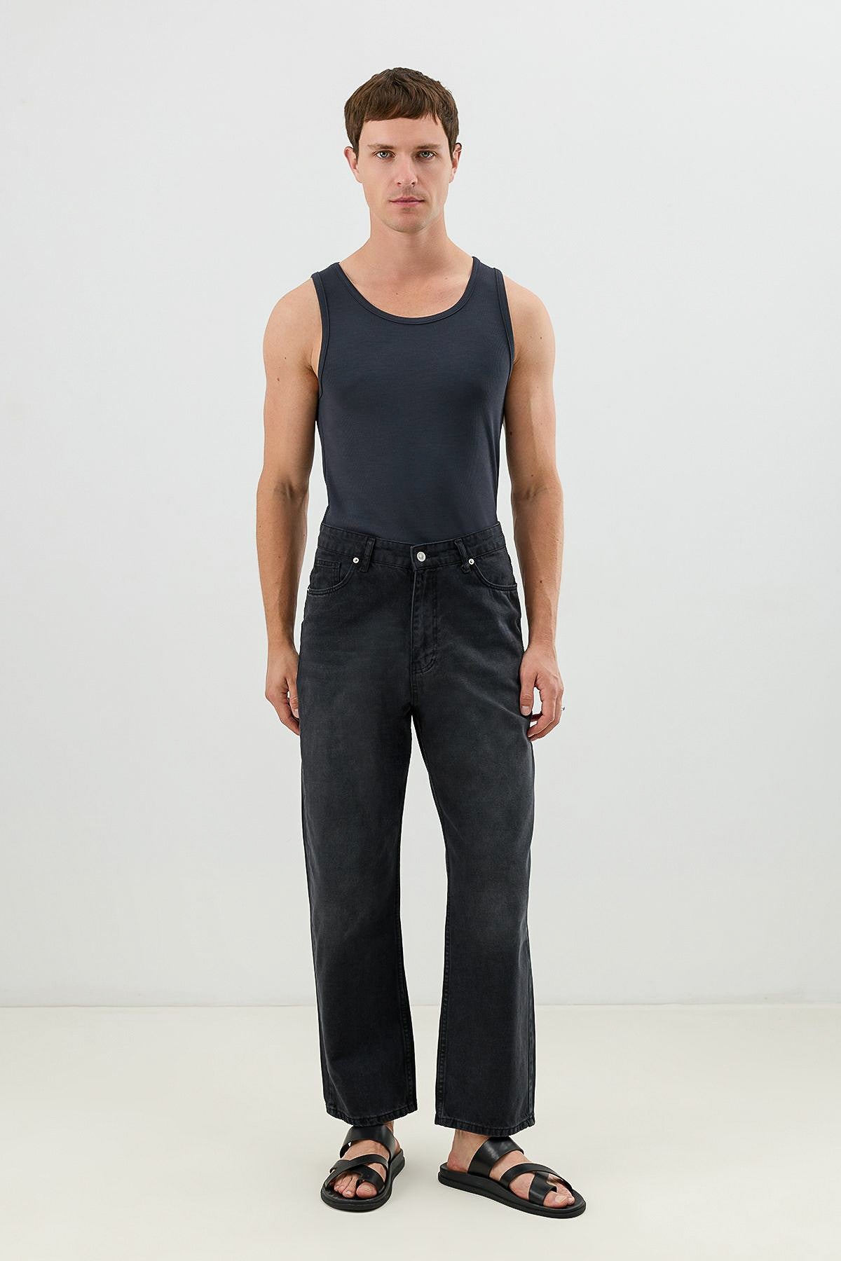 Men's Basic Ribbed Tank Top