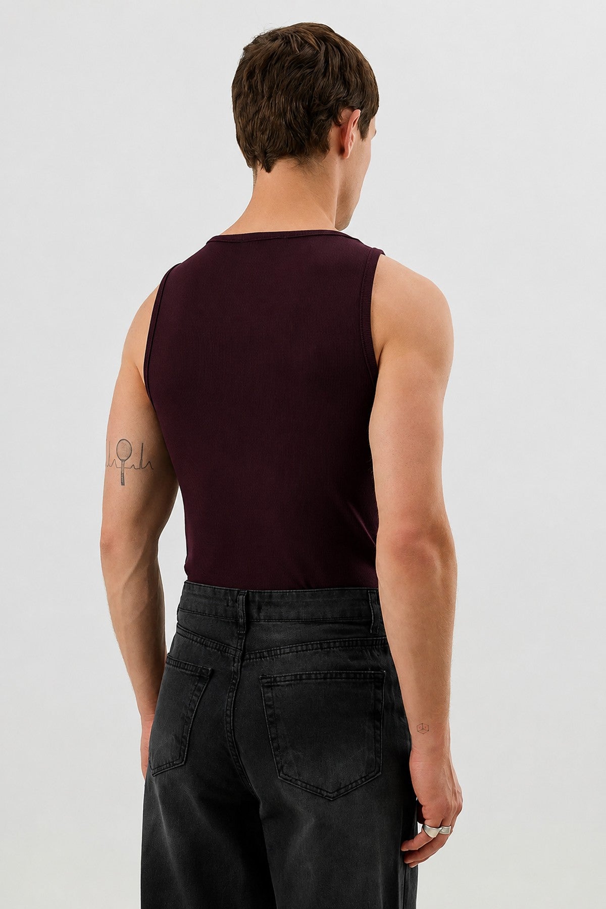 Men's Basic Ribbed Tank Top