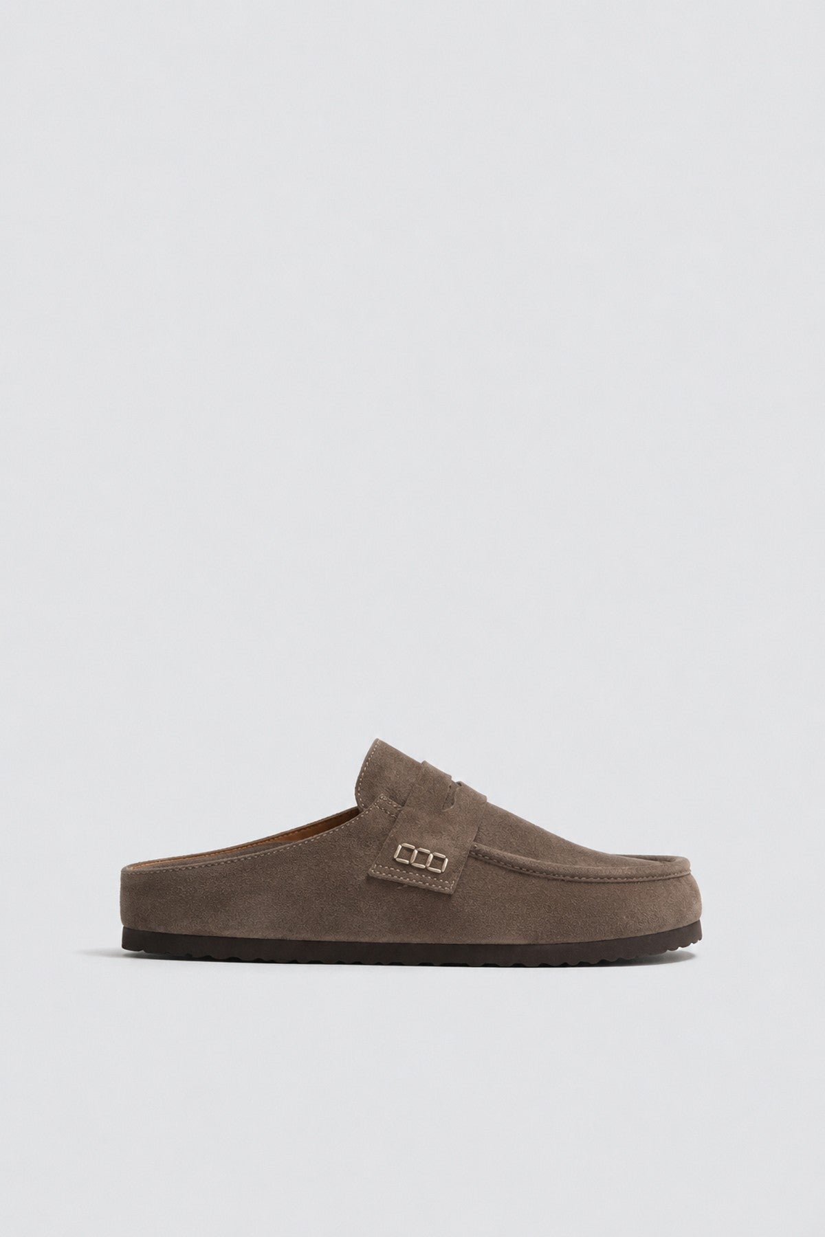 100% Suede Sabot Slippers