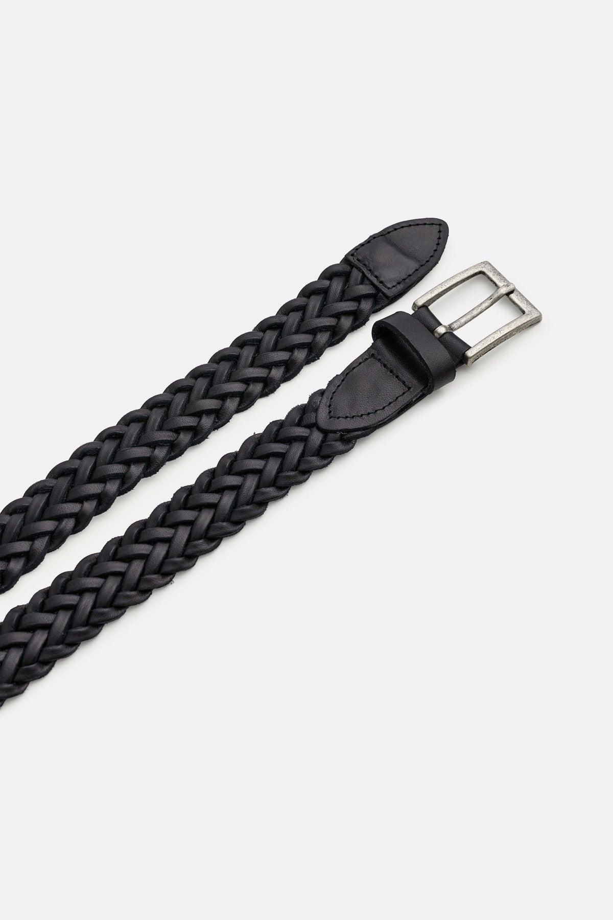 Antioch 100% Leather Braided Men's Belt