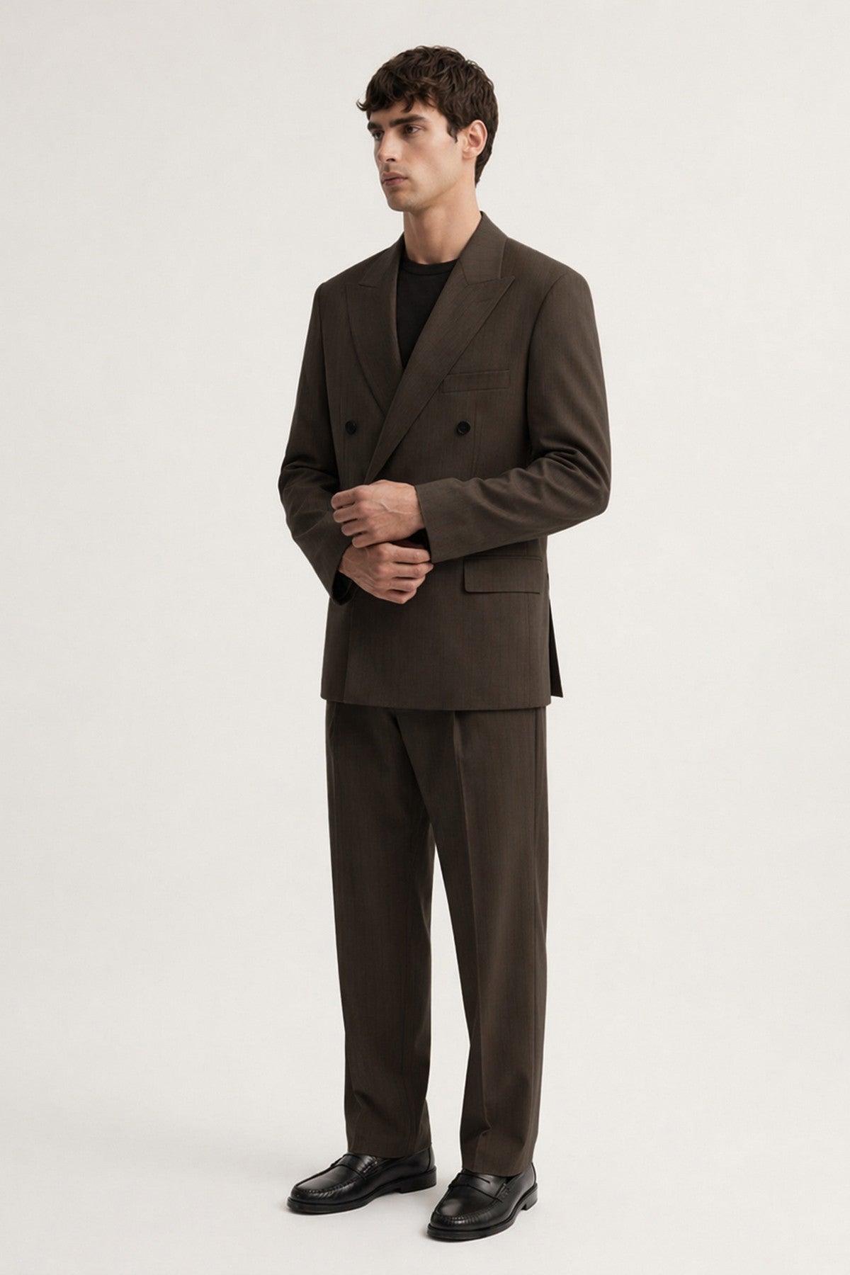Antioch Cross-Striped Men's Suit