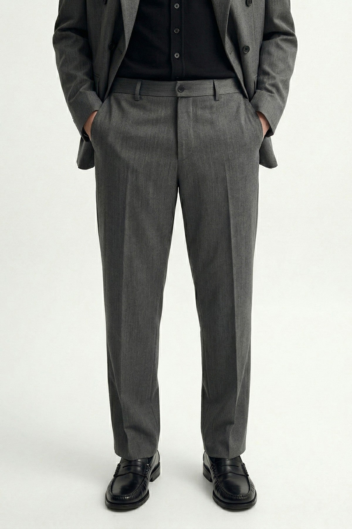 Antioch Cross-Striped Men's Suit