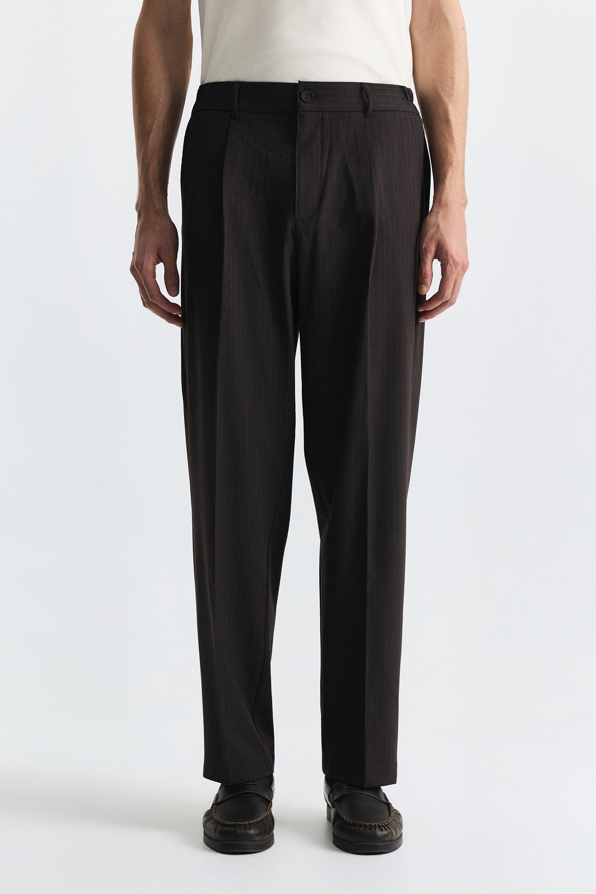 Striped Relax Fit Jacket and Pants Set