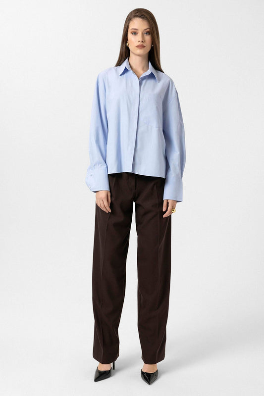 Antioch Women's Basic Poplin Shirt
