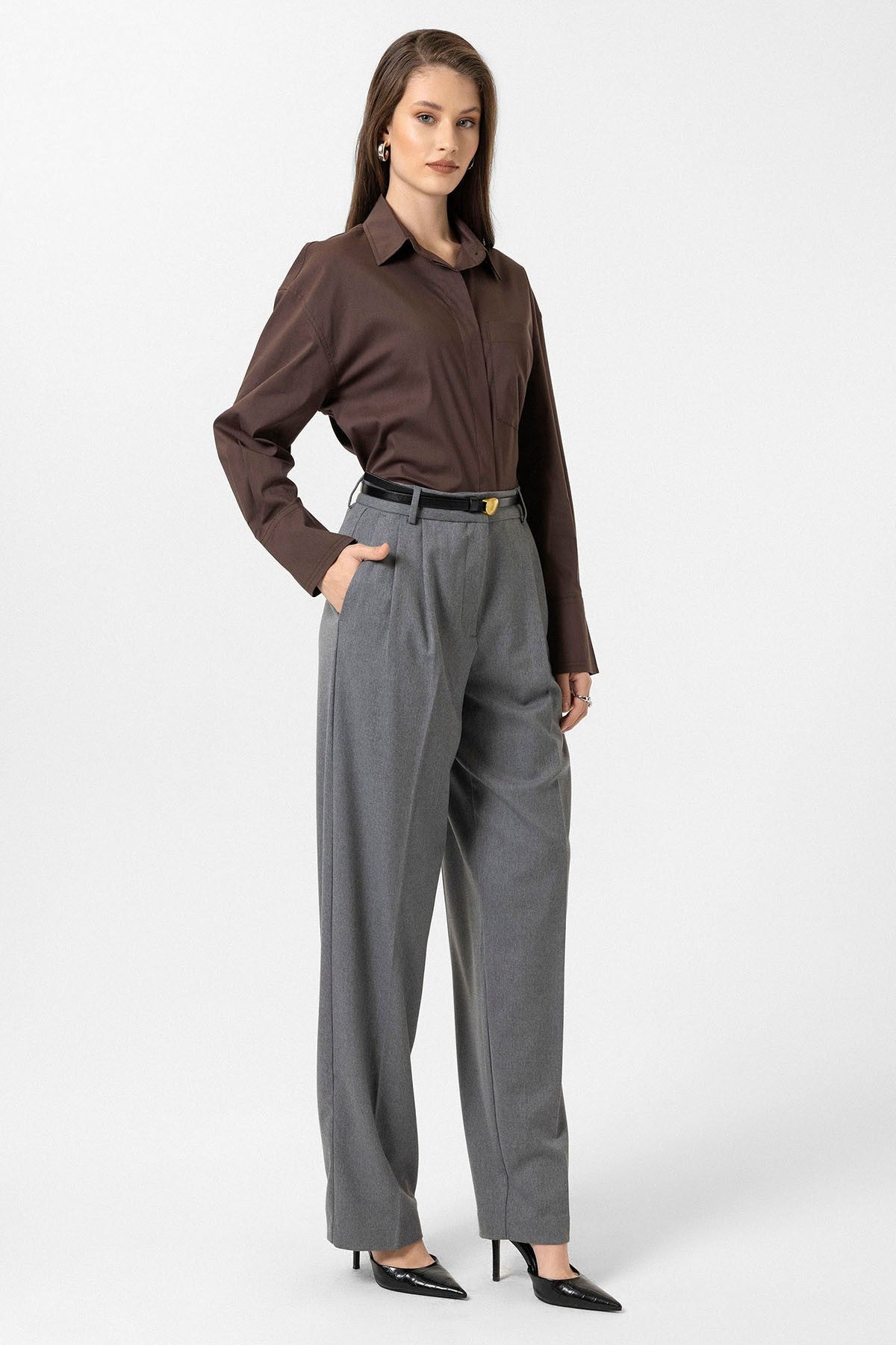 Antioch Women's Basic Oversized Shirt