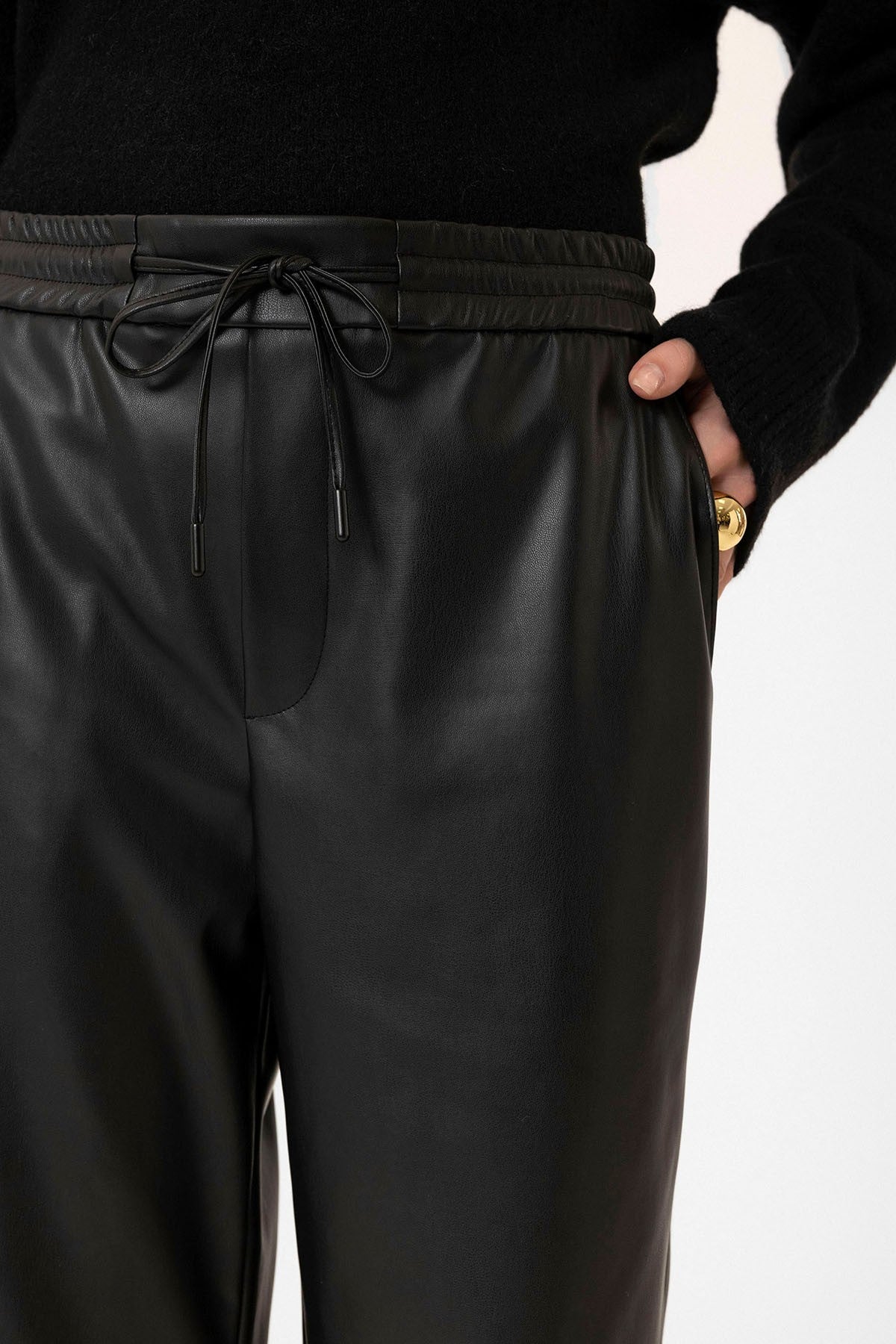 Antioch Women's Faux Leather Pants