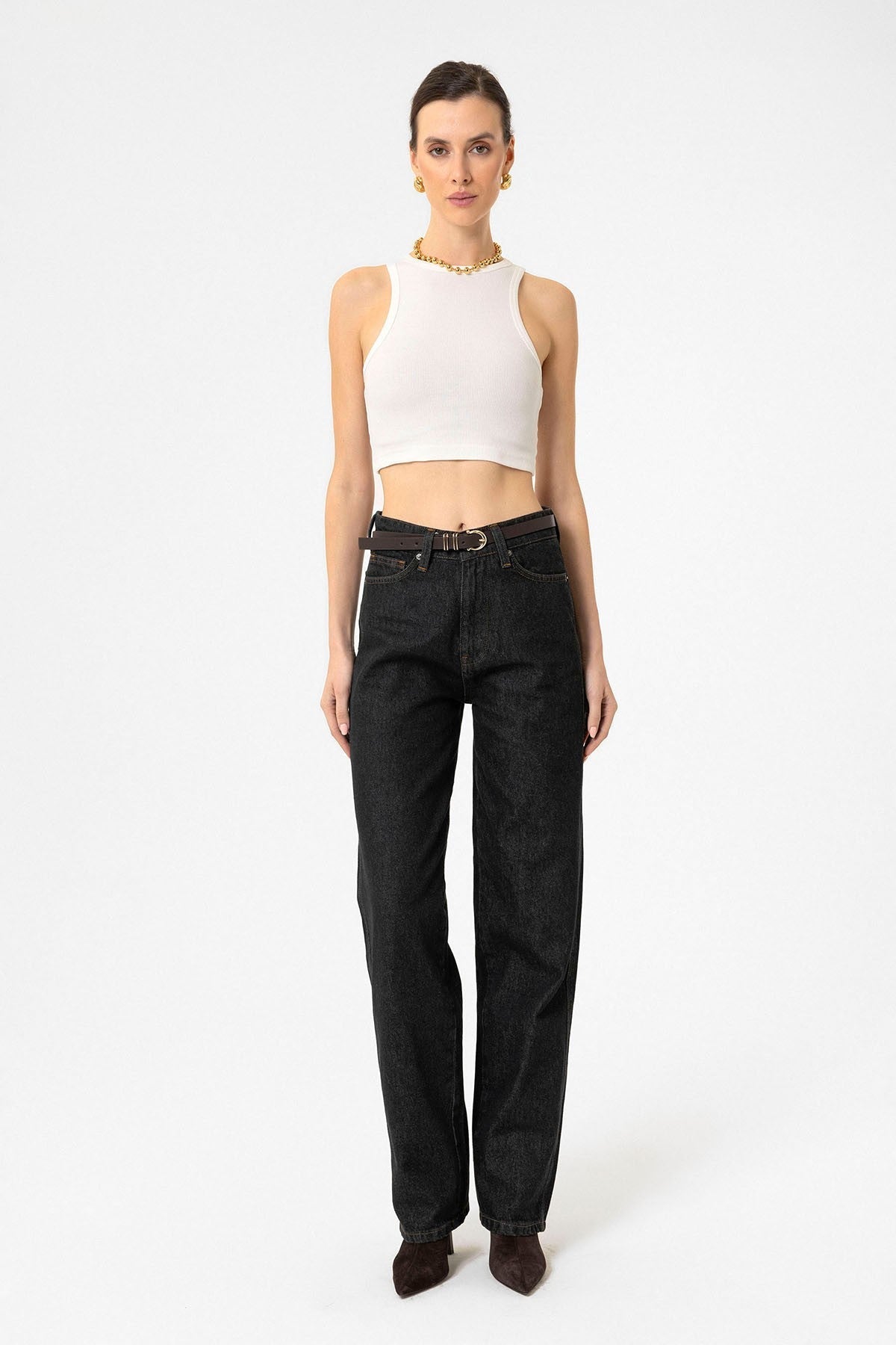 Antioch Women's High-Waisted Jeans