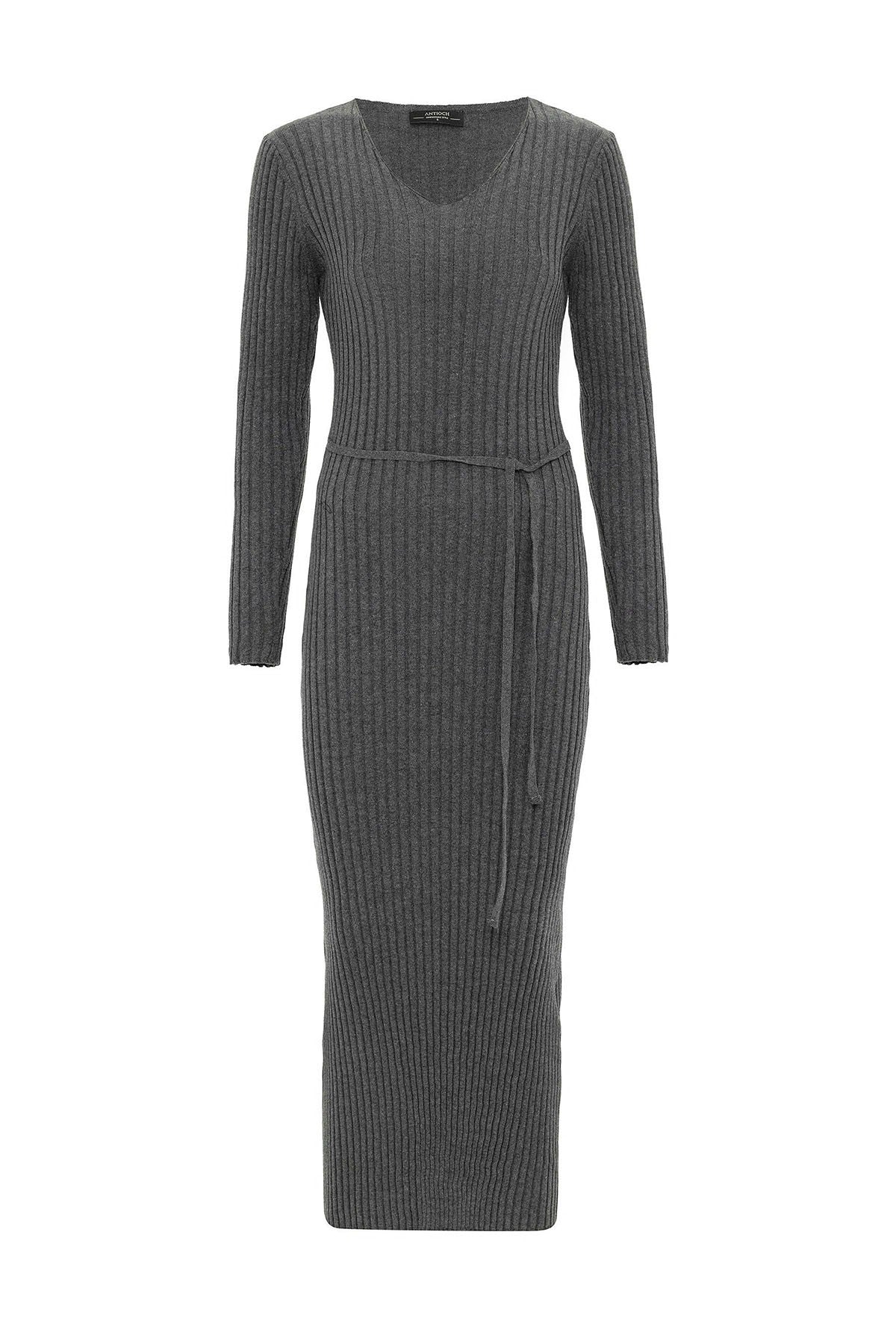 Antioch Women's Ribbed Midi Knit Dress
