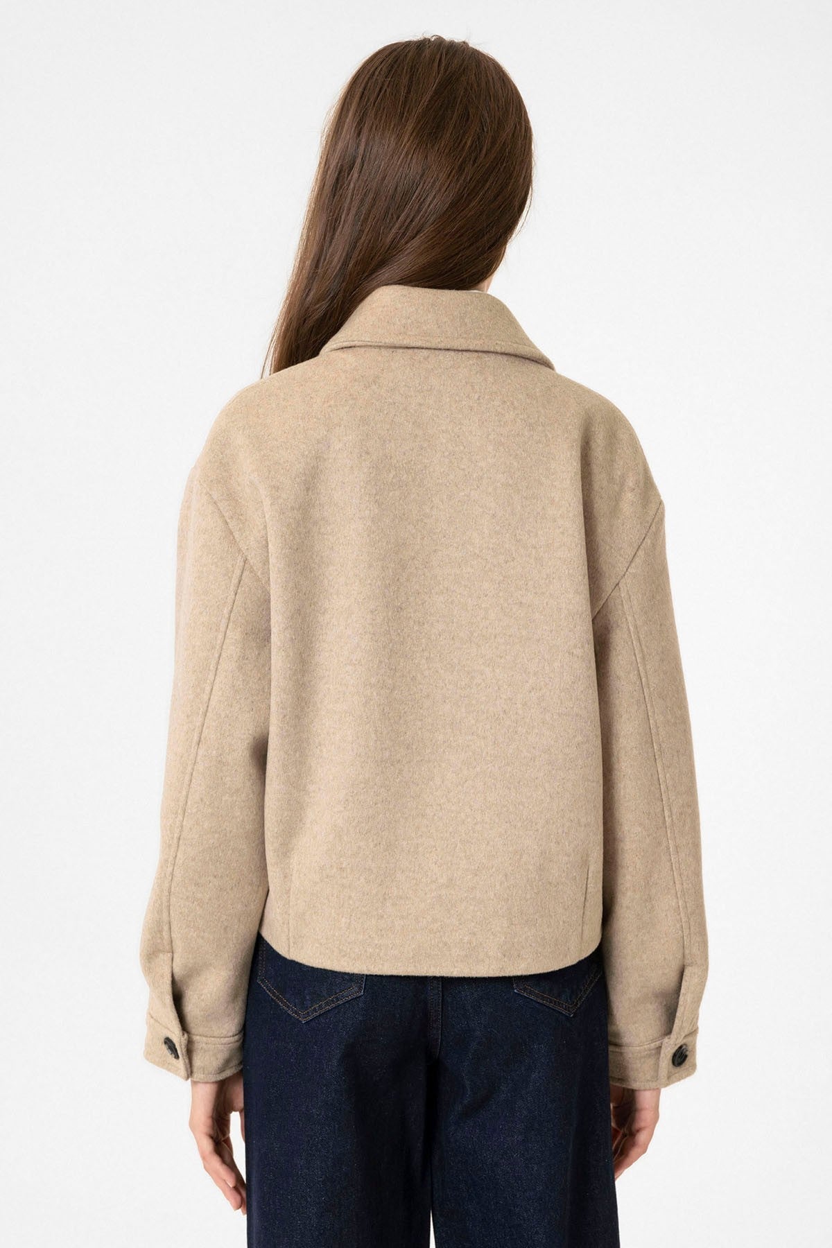 Antioch Women's Short Jacket with Wool Blend