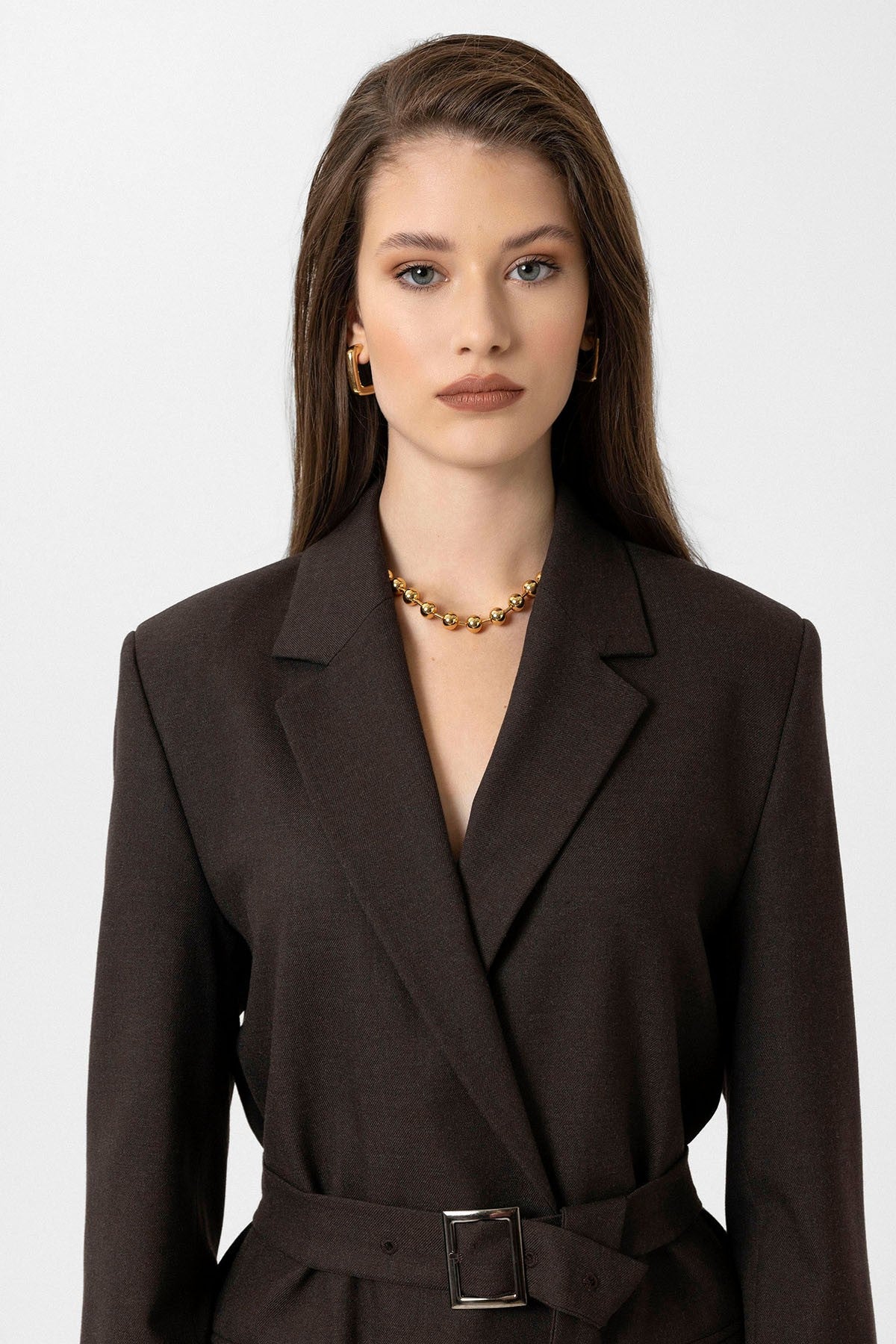 Antioch Women's Belted Blazer Jacket