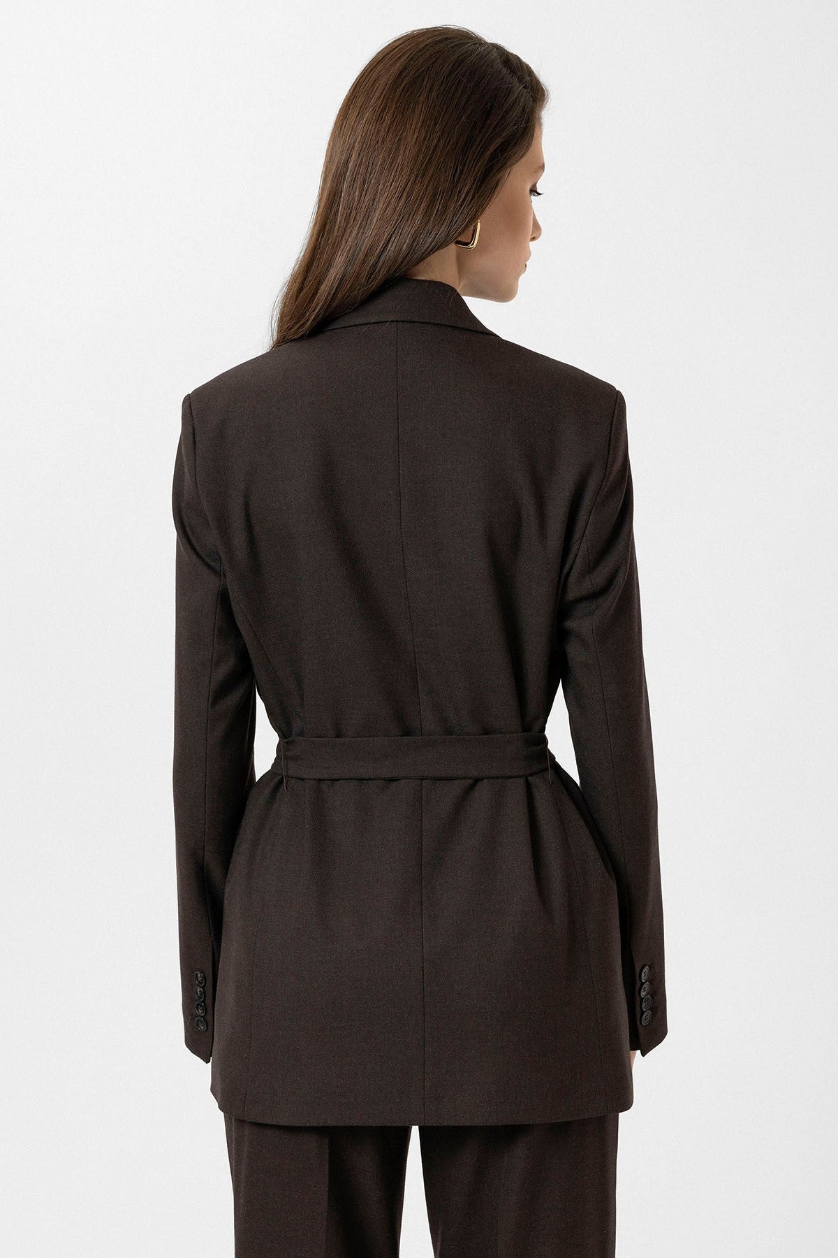 Antioch Women's Belted Blazer Jacket