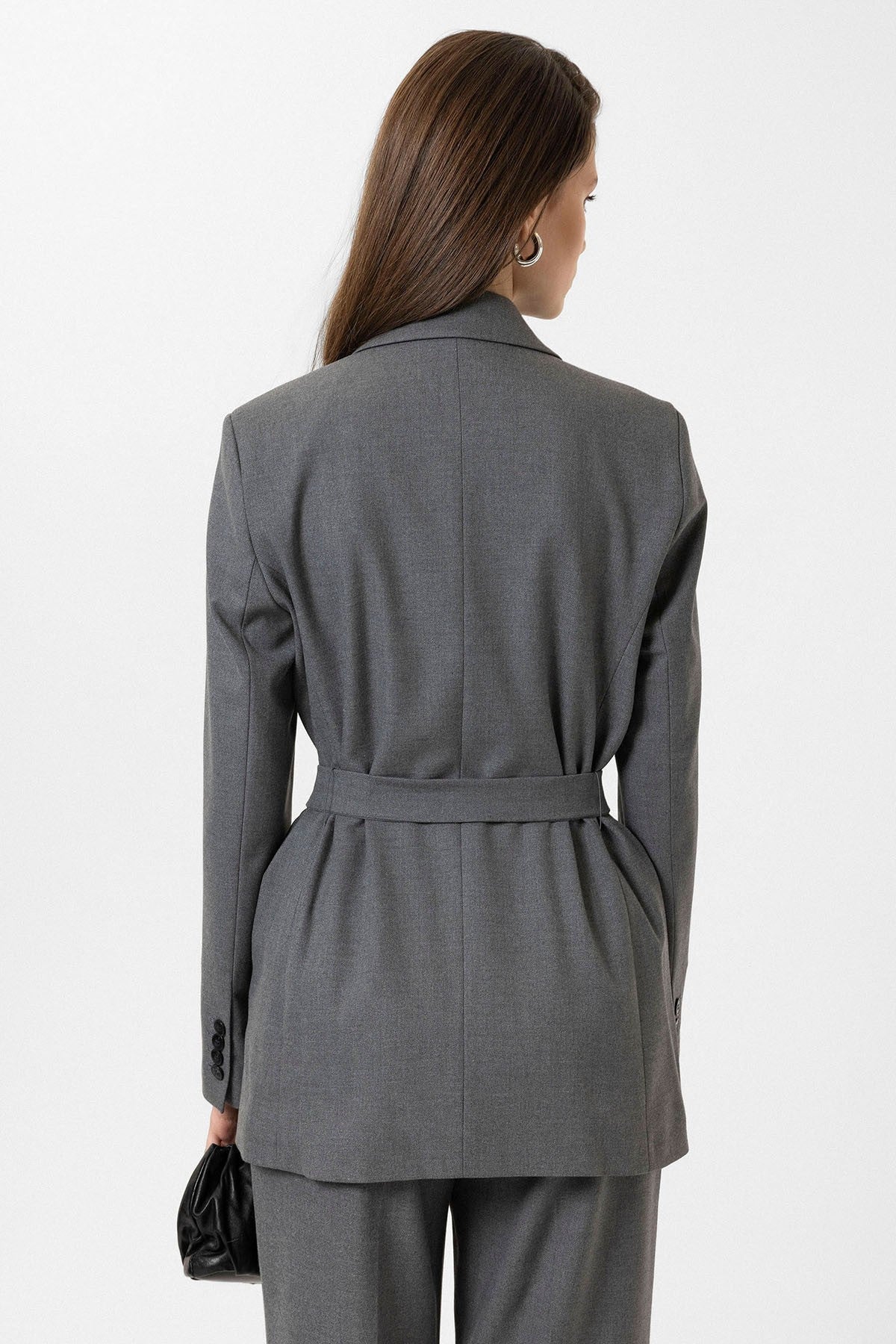 Antioch Women's Belted Blazer Jacket