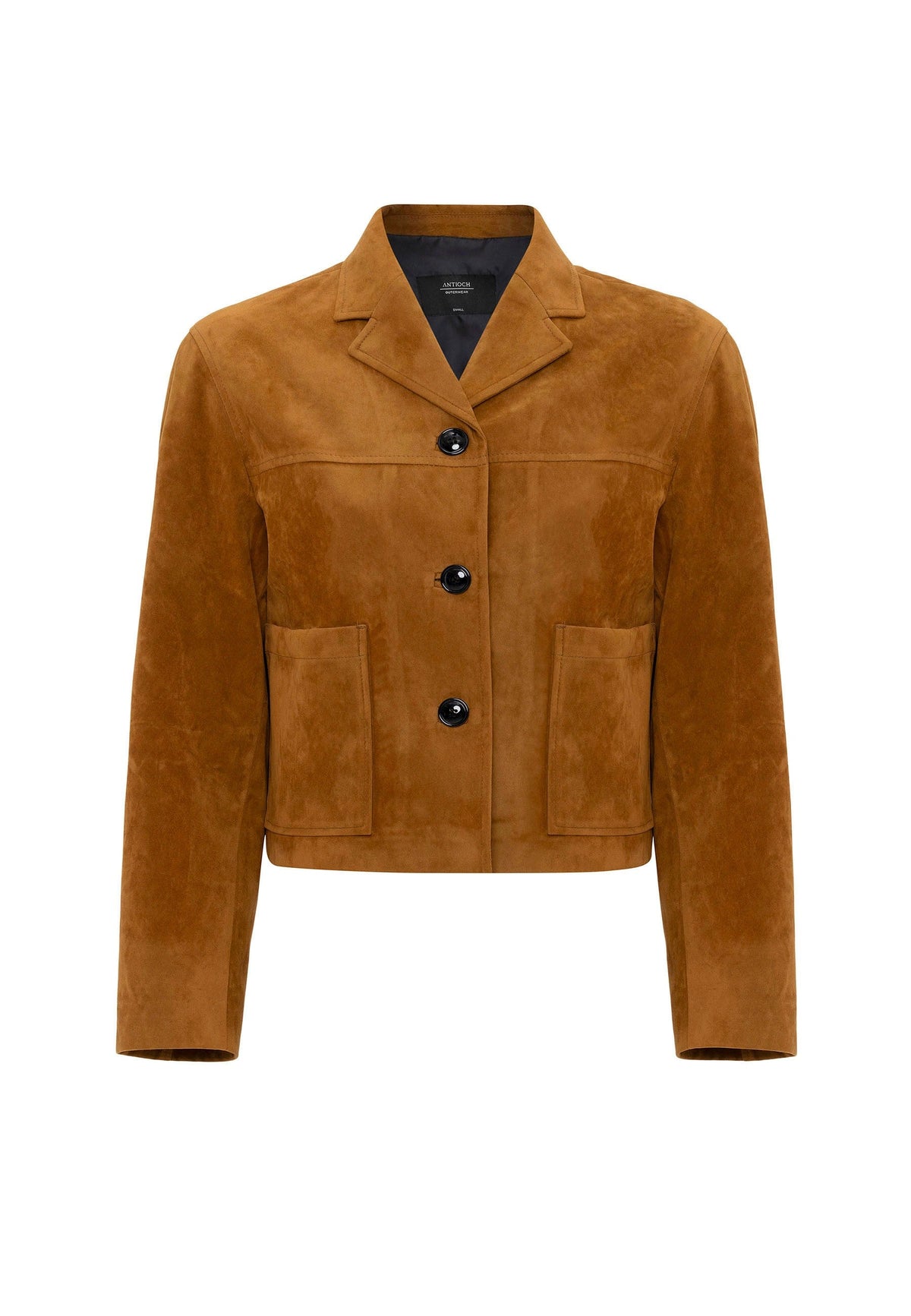 Antioch Women's Faux Suede Crop Jacket