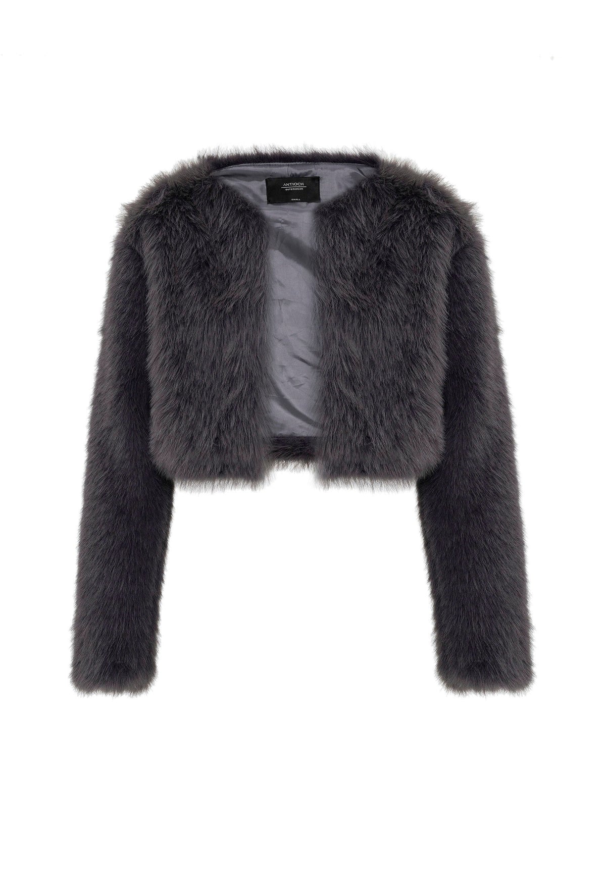 Antioch Women's Faux Fur Crop Jacket