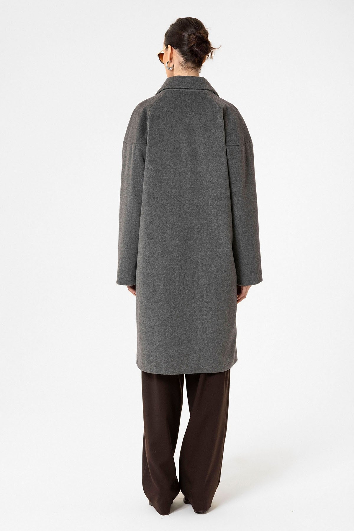 Antioch Women's Wool-Blend Textured Coat
