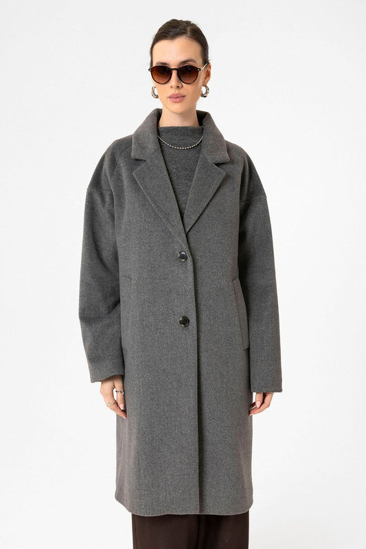 Antioch Women's Wool-Blend Textured Coat