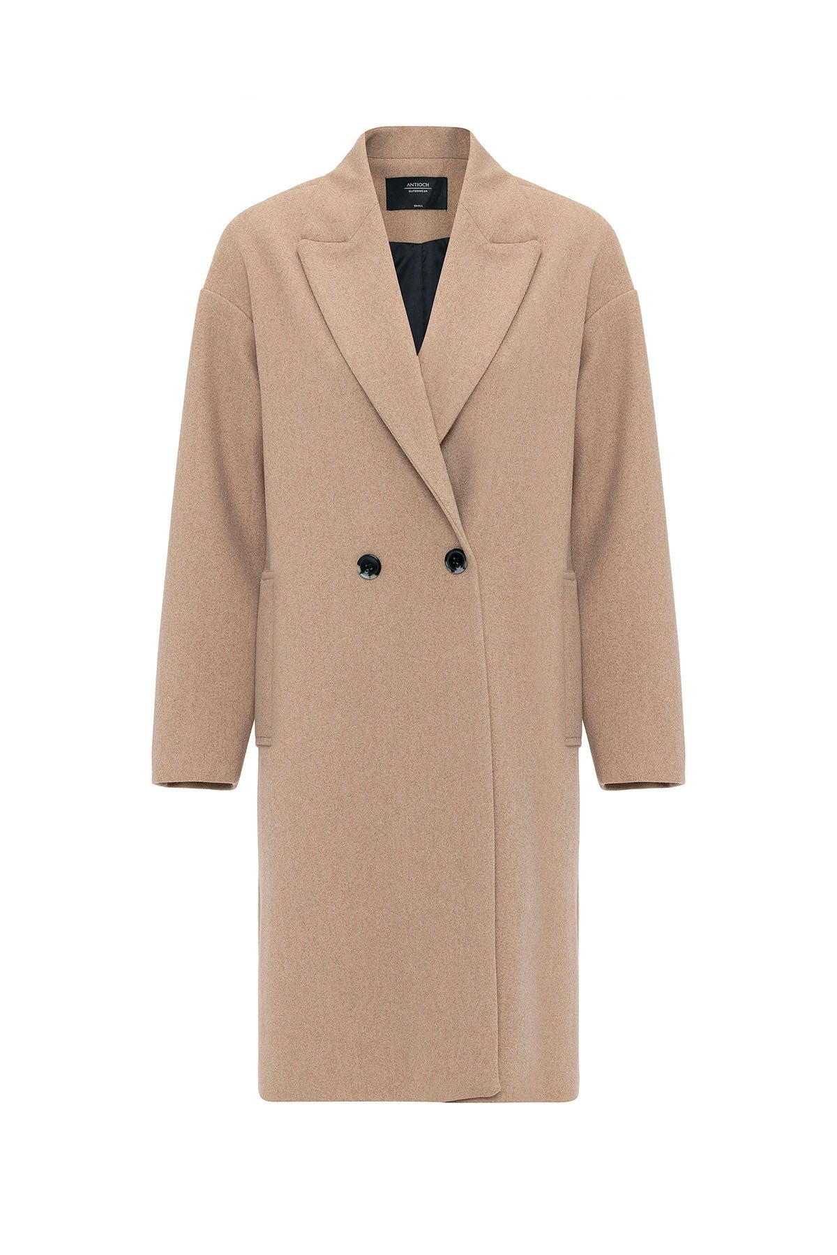 Antioch Women's Double-Breasted Oversized Coat