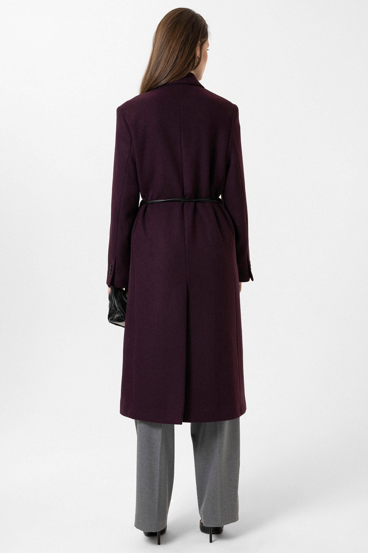 Antioch Women's Belted Double-Breasted Coat