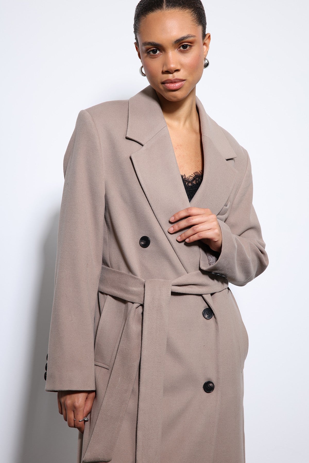 Antioch Women's Belted Wrap Coat