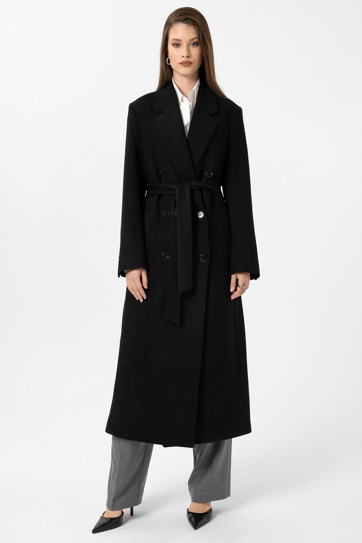 Antioch Women's Belted Wrap Coat