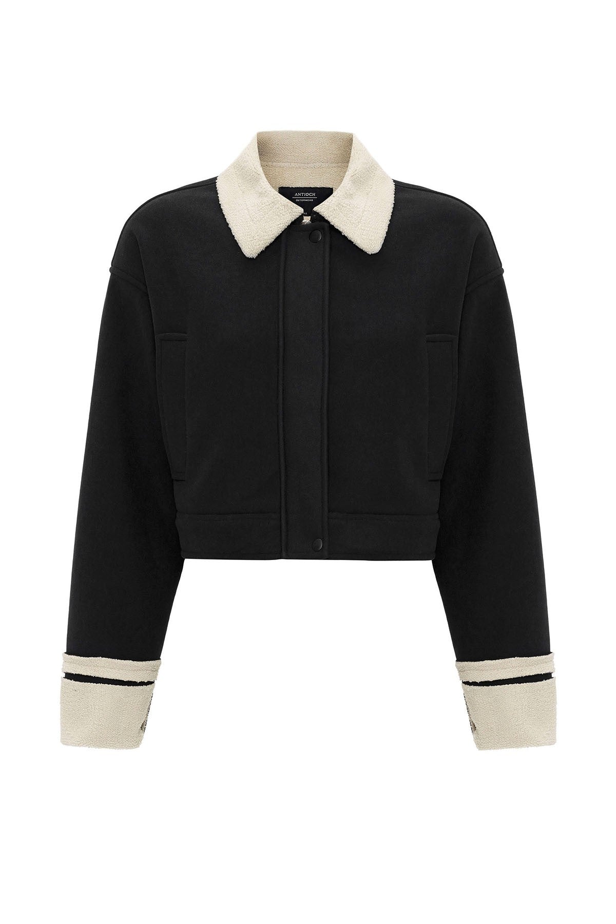 Antioch Women's Textured Coat with Lining Details